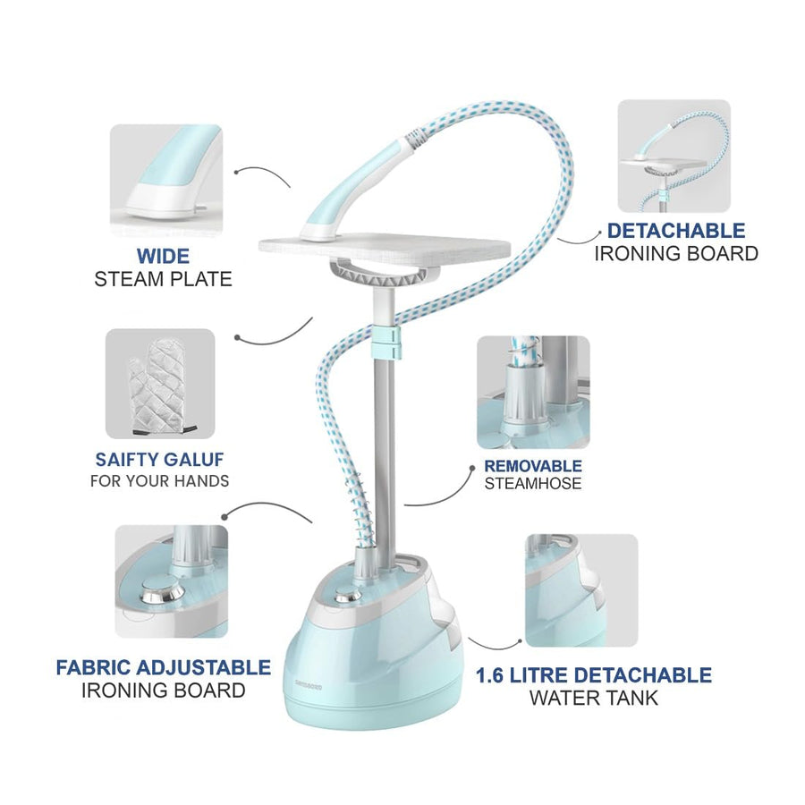 WEGO Garment steamer 1.6 L - 2000 W