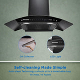 FINIX Pro Curve Kitchen Chimney