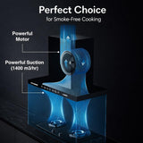 AERIS Pro T Shape Kitchen Chimney