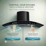 FINIX Pro Curve Kitchen Chimney