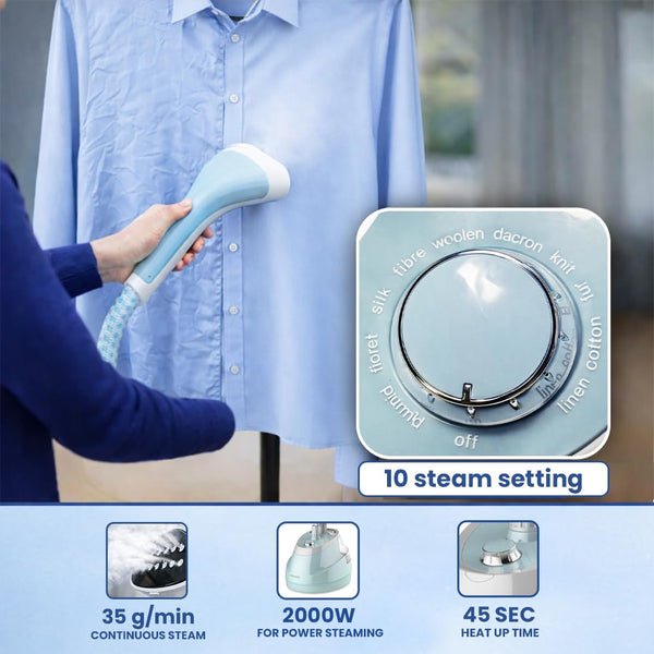 WEGO Garment steamer 1.6 L - 2000 W